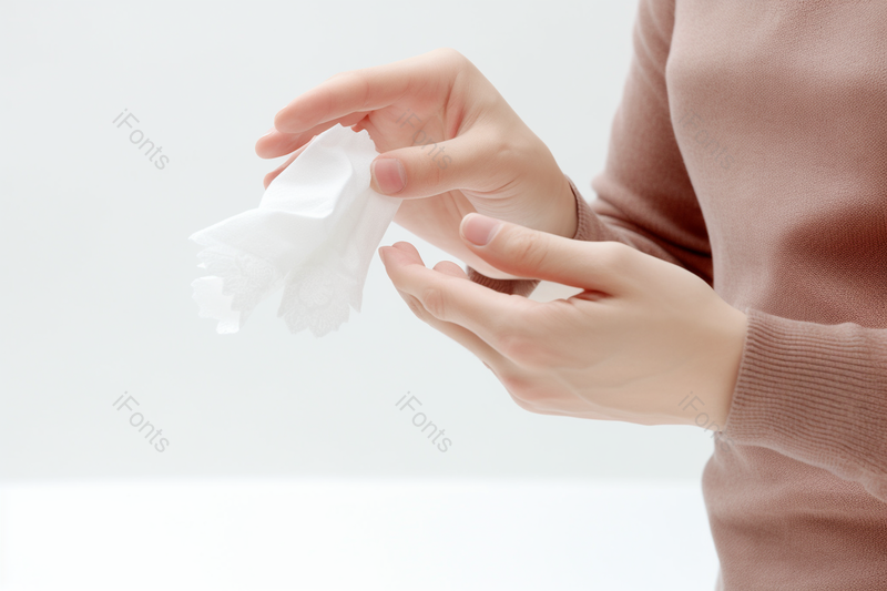 拿纸巾的手部特写健康消毒,高清,摄影图,摄影图片,图片大全,摄影图免费下载